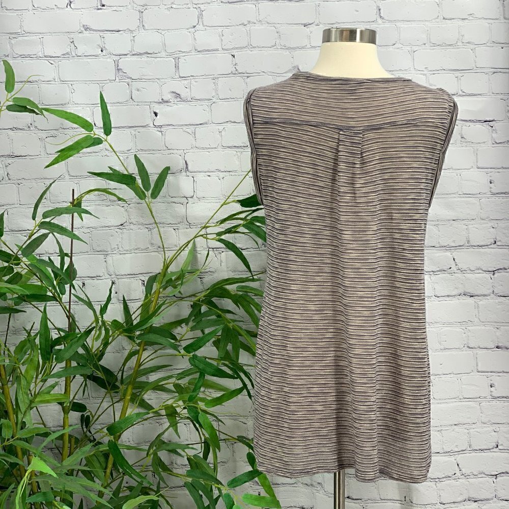 🎉Rubbish Blueish Gray & Cream Heather Tank🎉 - Picture 3 of 6